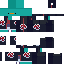 Minecraft skin texture, 64x64 pixels