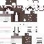 Minecraft skin texture, 64x64 pixels