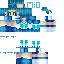 Minecraft skin texture, 64x64 pixels