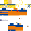 Minecraft skin texture, 64x64 pixels