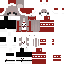 Minecraft skin texture, 64x64 pixels
