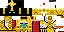 Minecraft skin texture, 64x32 legacy pixels