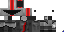 Minecraft skin texture, 64x32 legacy pixels
