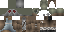 Minecraft skin texture, 64x32 legacy pixels