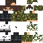 Minecraft skin texture, 64x64 pixels
