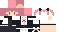 Minecraft skin texture, 64x32 legacy pixels