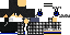 Minecraft skin texture, 64x32 legacy pixels