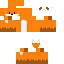 Minecraft skin texture, 64x64 pixels