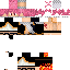 Minecraft skin texture, 64x64 pixels