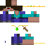 Minecraft skin texture, 64x64 pixels