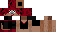 Minecraft skin texture, 64x32 legacy pixels