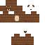 Minecraft skin texture, 64x64 pixels