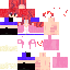 Minecraft skin texture, 64x64 pixels