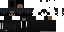 Minecraft skin texture, 64x32 legacy pixels