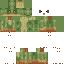 Minecraft skin texture, 64x64 pixels