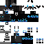 Minecraft skin texture, 64x64 pixels