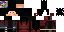 Minecraft skin texture, 64x32 legacy pixels