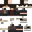 Minecraft skin texture, 64x64 pixels