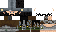 Minecraft skin texture, 64x32 legacy pixels