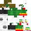 Minecraft skin texture, 64x64 pixels
