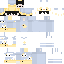 Minecraft skin texture, 64x64 pixels