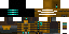 Minecraft skin texture, 64x32 legacy pixels