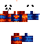 Minecraft skin texture, 64x64 pixels