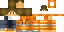 Minecraft skin texture, 64x32 legacy pixels