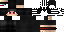 Minecraft skin texture, 64x32 legacy pixels