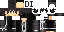 Minecraft skin texture, 64x32 legacy pixels