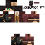 Minecraft skin texture, 64x64 pixels