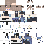 Minecraft skin texture, 64x64 pixels