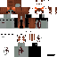 Minecraft skin texture, 64x64 pixels