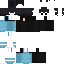 Minecraft skin texture, 64x64 pixels