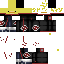 Minecraft skin texture, 64x64 pixels