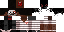 Minecraft skin texture, 64x32 legacy pixels