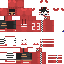 Minecraft skin texture, 64x64 pixels