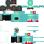 Minecraft skin texture, 64x64 pixels