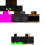 Minecraft skin texture, 64x64 pixels