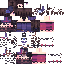 Minecraft skin texture, 64x64 pixels