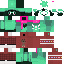 Minecraft skin texture, 64x64 pixels