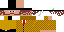 Minecraft skin texture, 64x32 legacy pixels