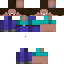 Minecraft skin texture, 64x64 pixels