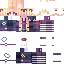 Minecraft skin texture, 64x64 pixels