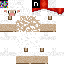 Minecraft skin texture, 64x64 pixels