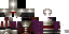 Minecraft skin texture, 64x32 legacy pixels