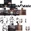 Minecraft skin texture, 64x64 pixels