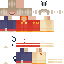 Minecraft skin texture, 64x64 pixels