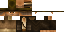 Minecraft skin texture, 64x32 legacy pixels