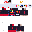 Minecraft skin texture, 64x64 pixels